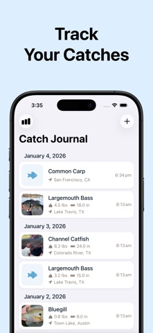 Fish Journal Pro Screenshot 1 of 4