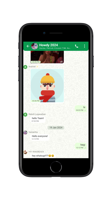 Howdy Chats Screenshot