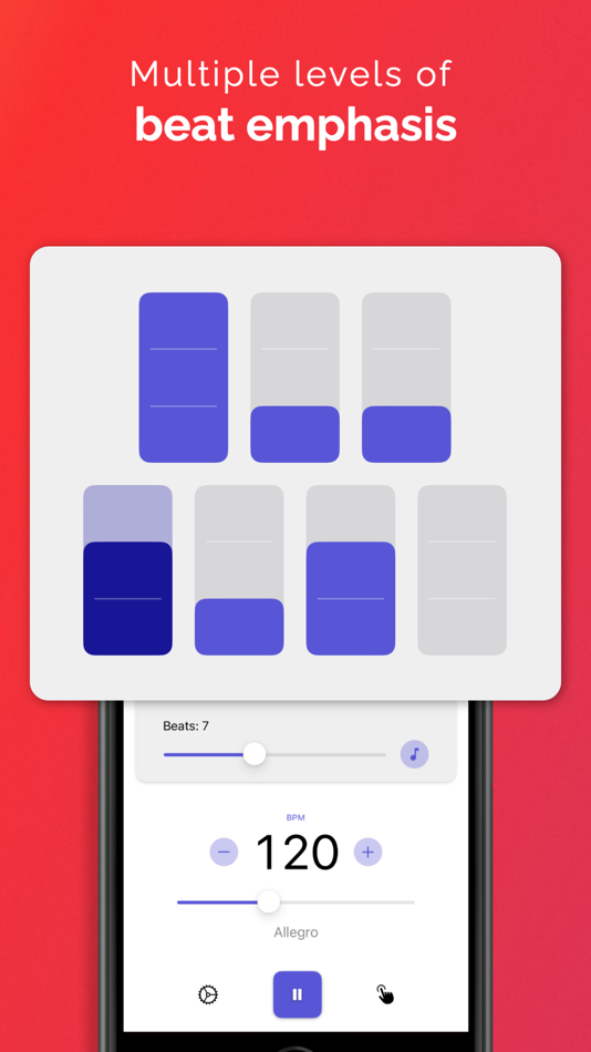 #3. Easy Metronome (iOS) 由: Digipom Inc.