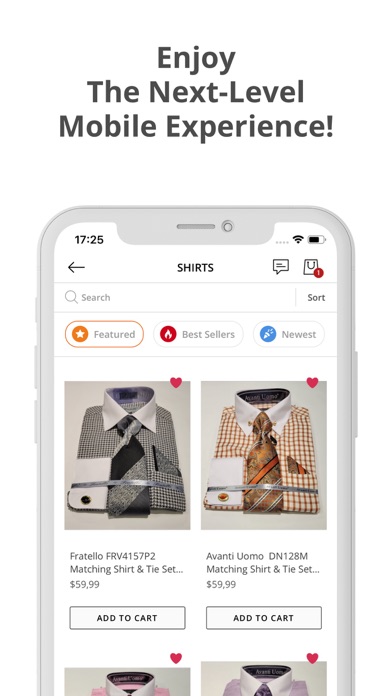 Napoly Menswear Screenshot