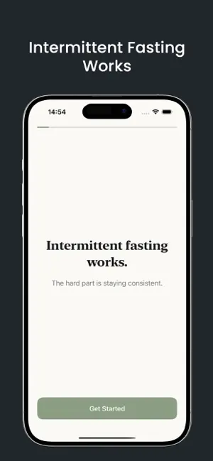 Intermittent - Fasting Timer screenshot 1