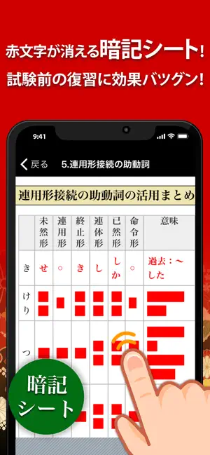 古文・漢文（古文単語、古典文法、漢文） iPhone screenshot 5