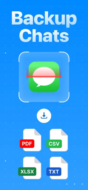 ChatUp:Message Backup & Export screenshot 1