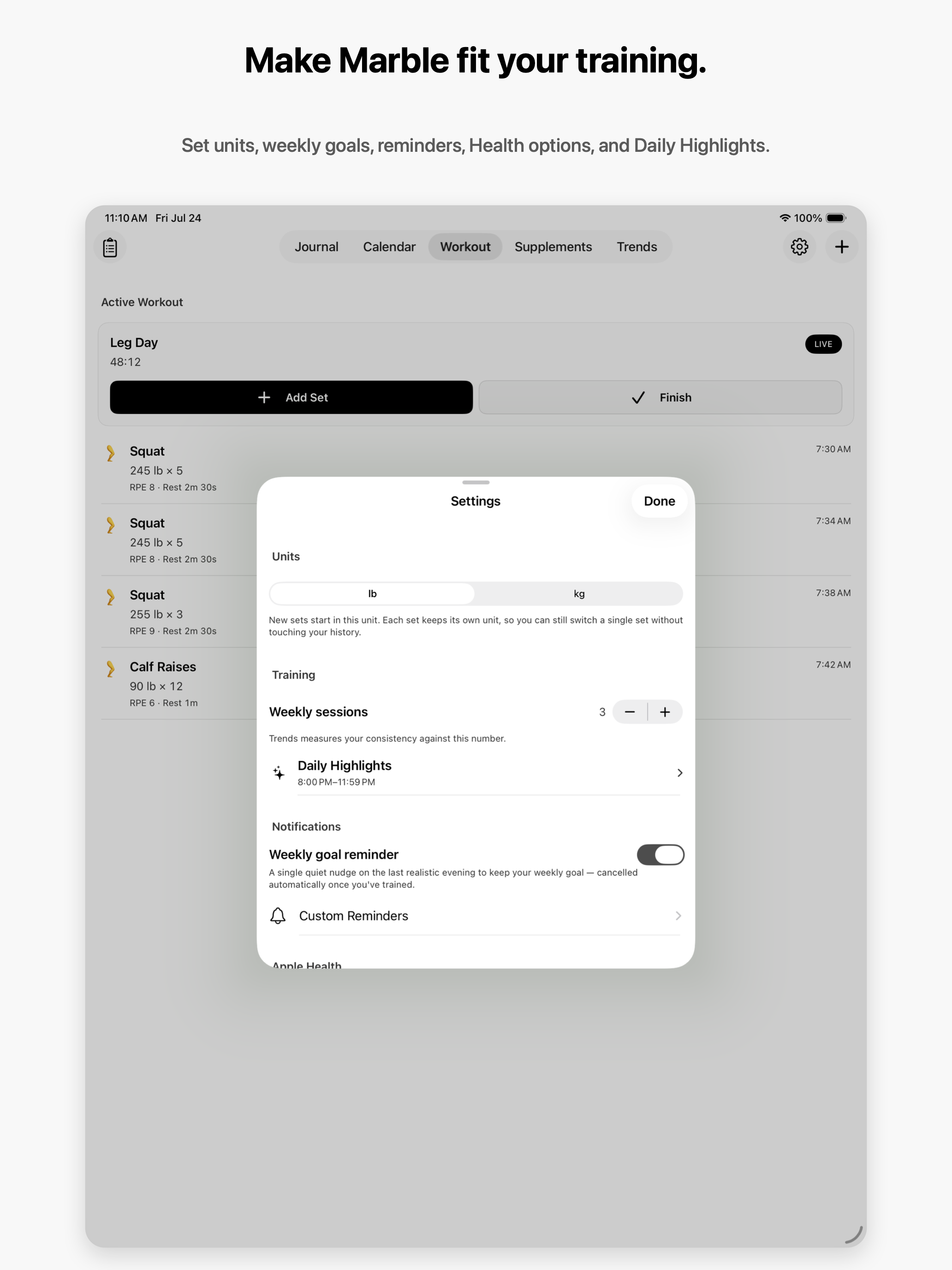 marble.fit screenshot 20