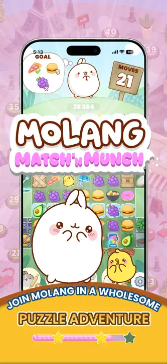 Molang Match'n Munch screenshot 1