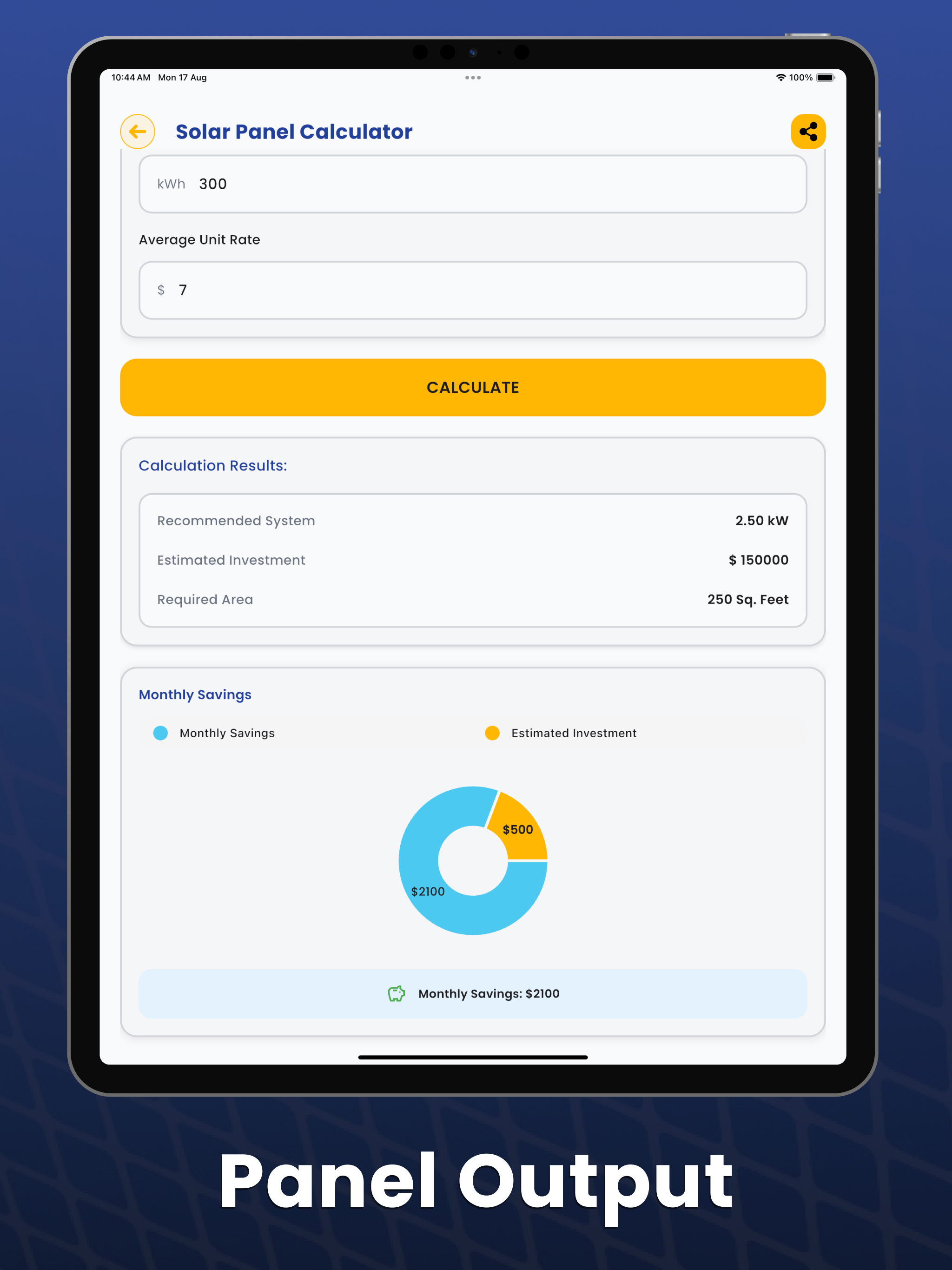 PV Calculator. screenshot 8