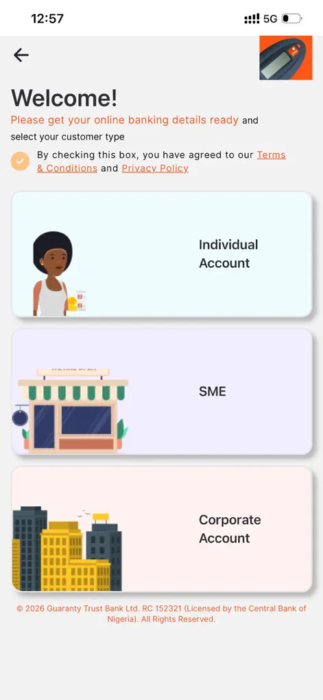 GT e-Token Plus - Finance App | MWM