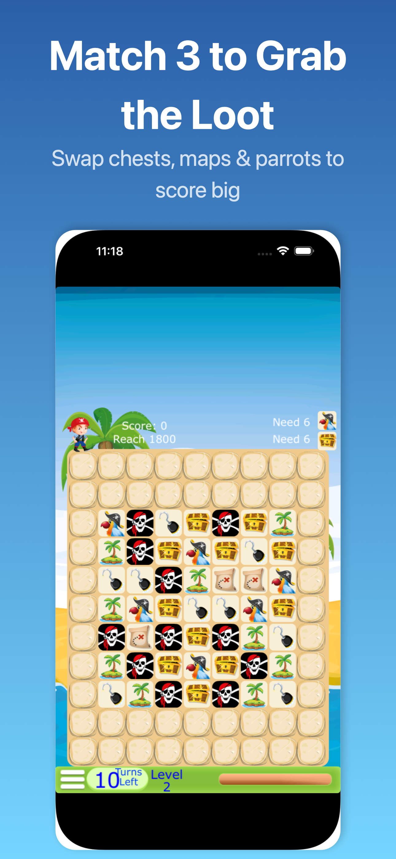 Pirate Match 3 Quest screenshot 3