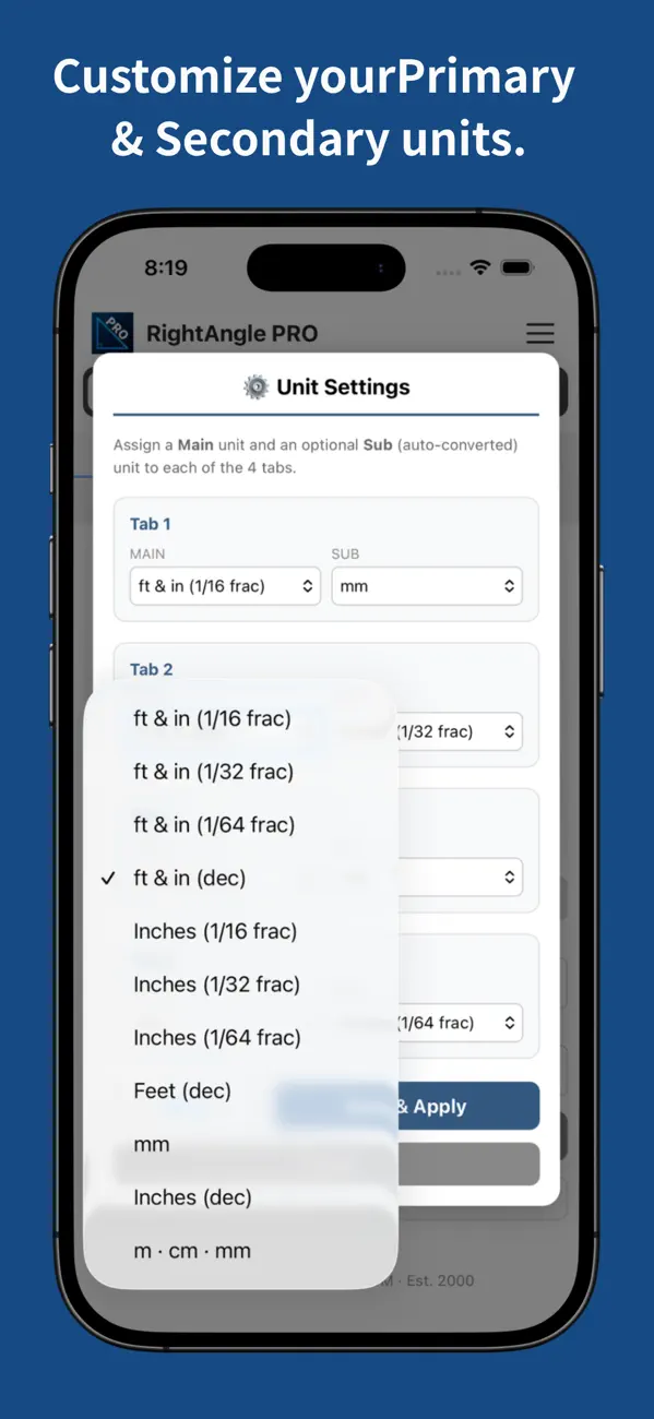 Screenshot #3 pour Right Angle PRO - Factory Calc