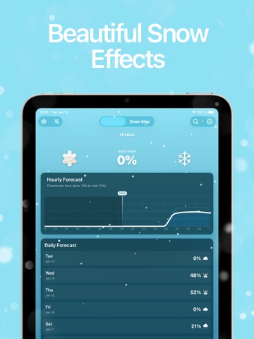 Snow Forecast by Flurry ipad screenshot 4