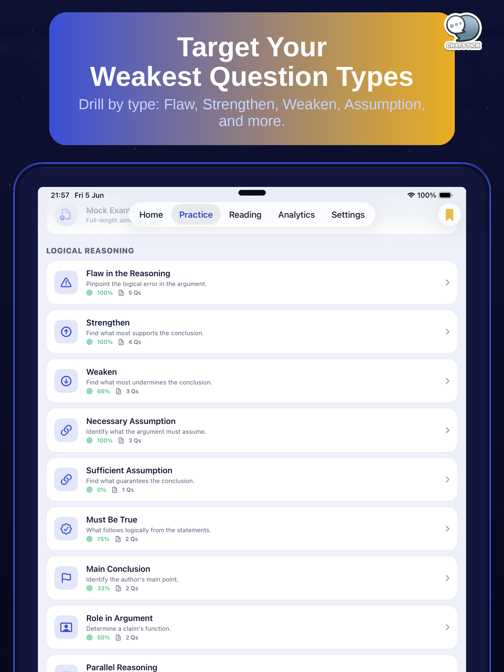 LSAT Logic Mastery Coach by CS screenshot 13