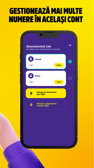 YOXO: Voce, Internet & Roaming iPhone screenshot 6 - Utilities app