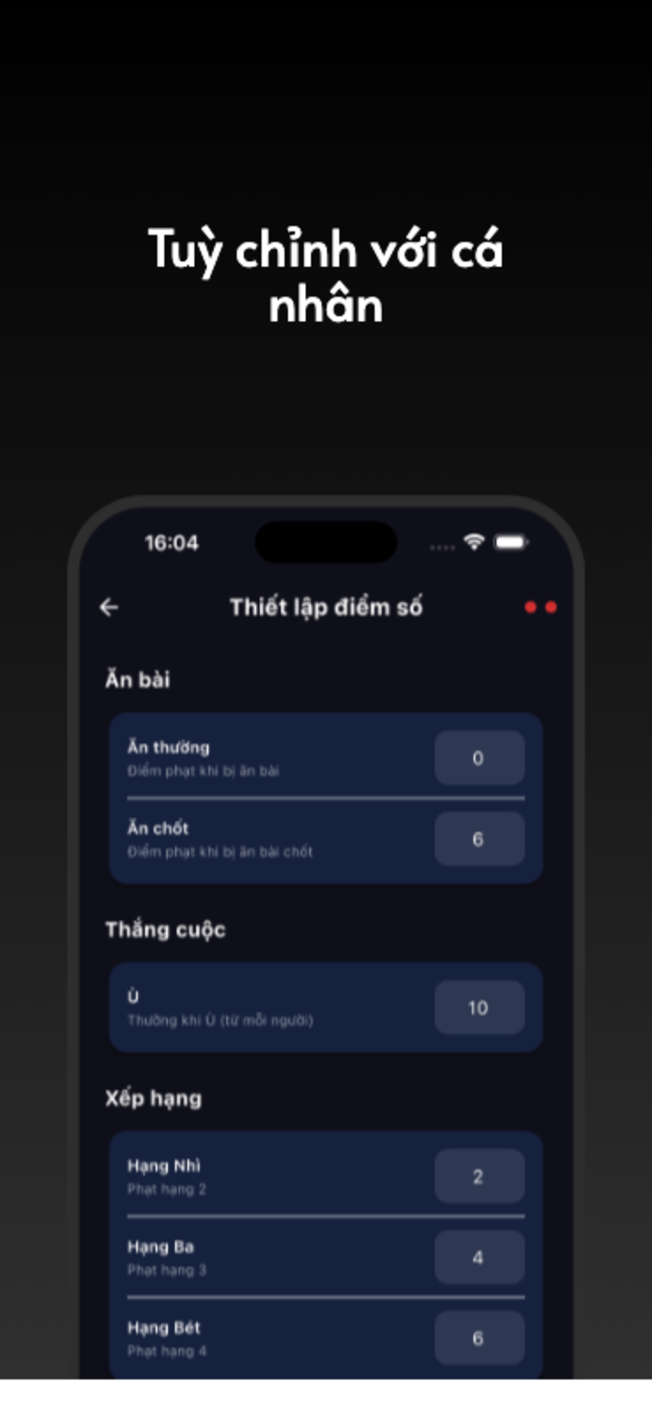 Phỏm Scrore Keeper