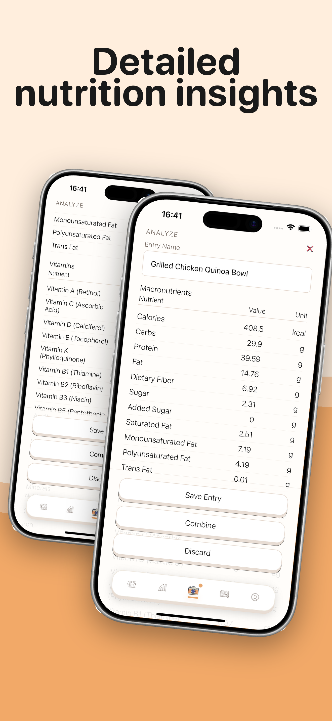 BeanThere: Nutrition Tracker screenshot 5