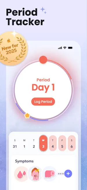Period Tracker • Ovulation App screenshot 1