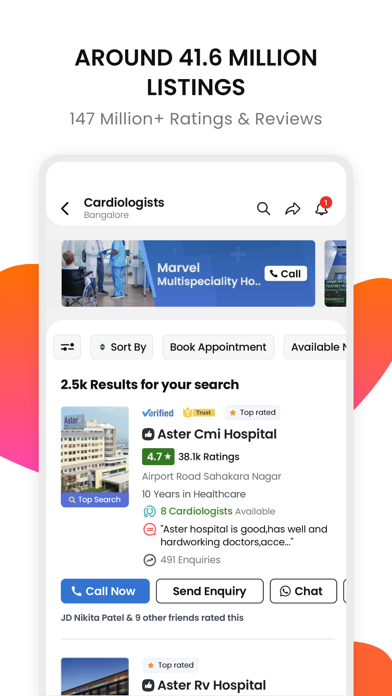 JD - The Best Local Search App Screenshot