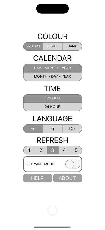 TiX Clock and Calendar screenshot 3 of 8