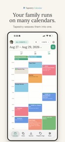 Tapestry Calendar screenshot