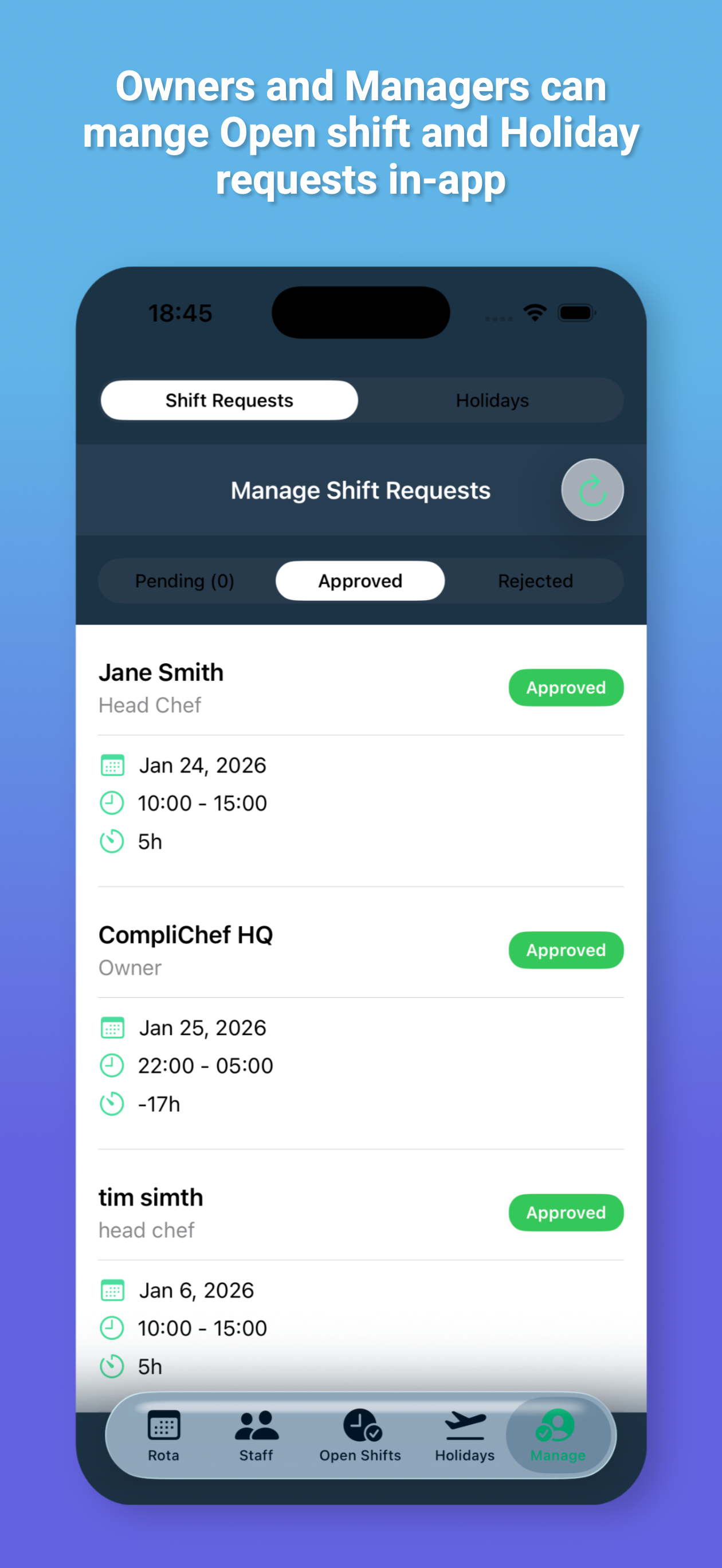 StaffPortal screenshot 3