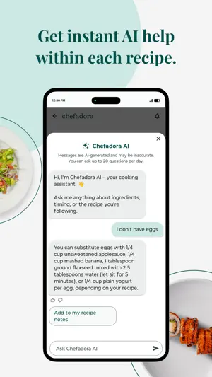 Chefadora: Recipes & Meal Plan screenshot 3