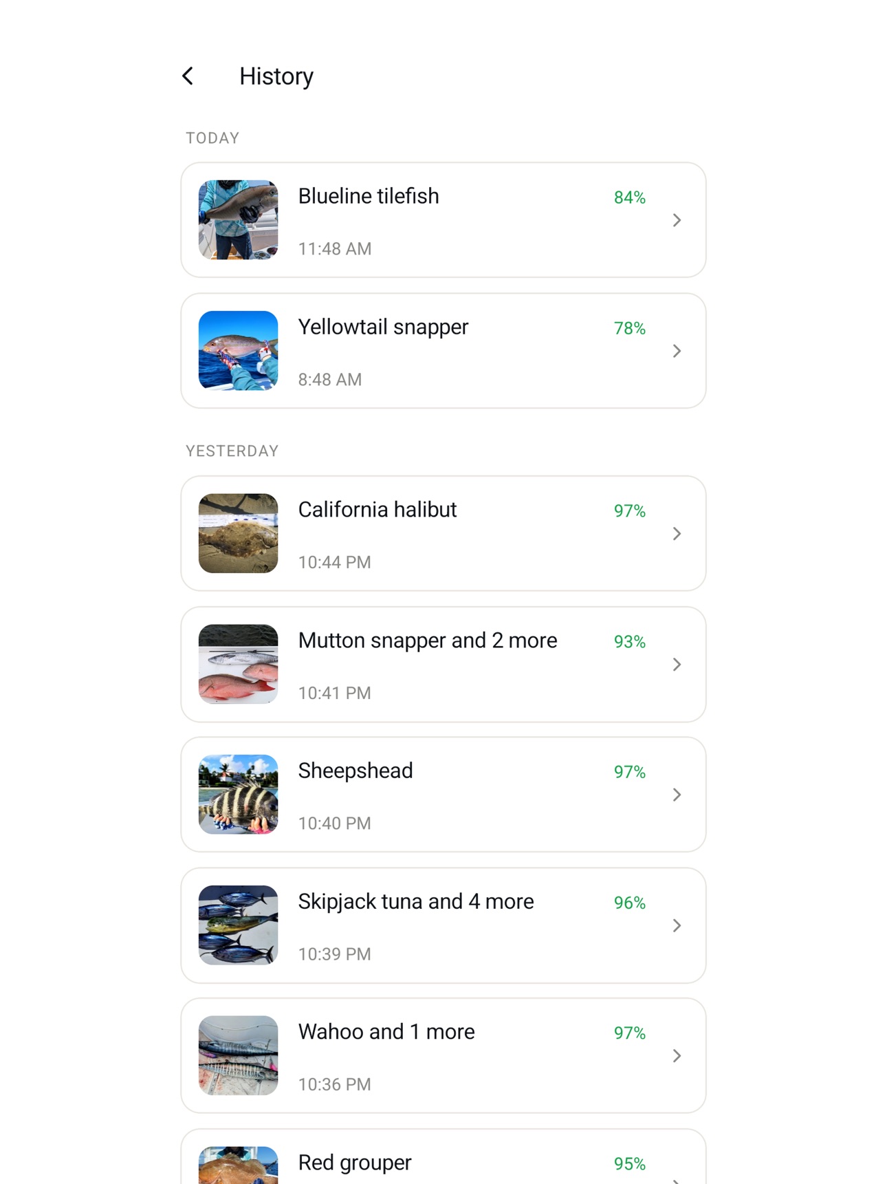 Screenshot 11 of Fish Identifier - Fish101