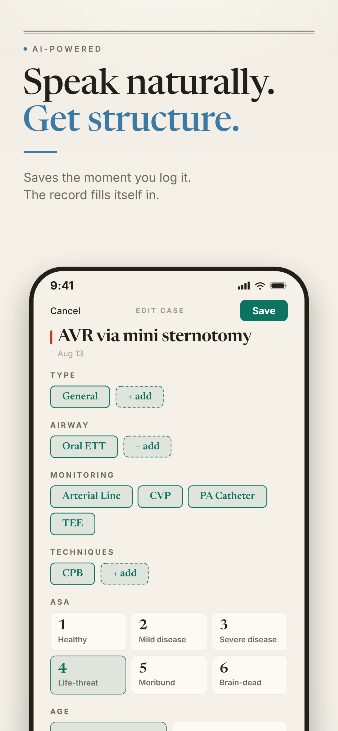 Anesto - Anesthesia Case Log screenshot 2