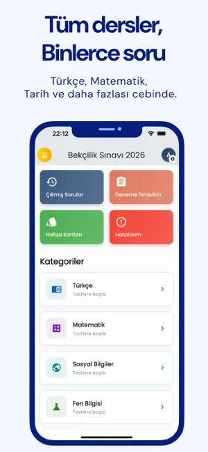 Bekçilik Sınavı 2026 screenshot 2