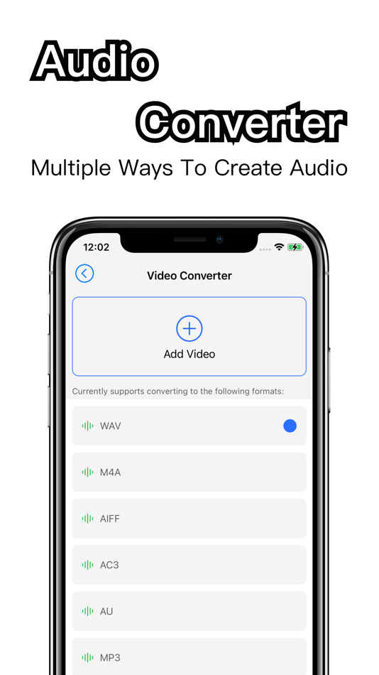 #4. Audio Converter - Audio Editor (iOS) 来自: 周桂 吴