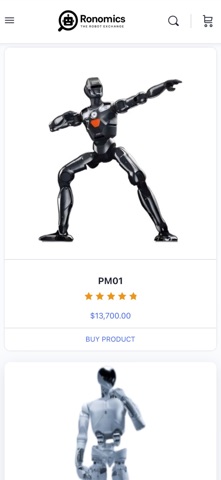 Ronomics - Robot Exchange screenshot