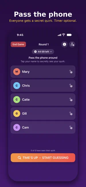 Quirks! The Dinner Party Game screenshot 2