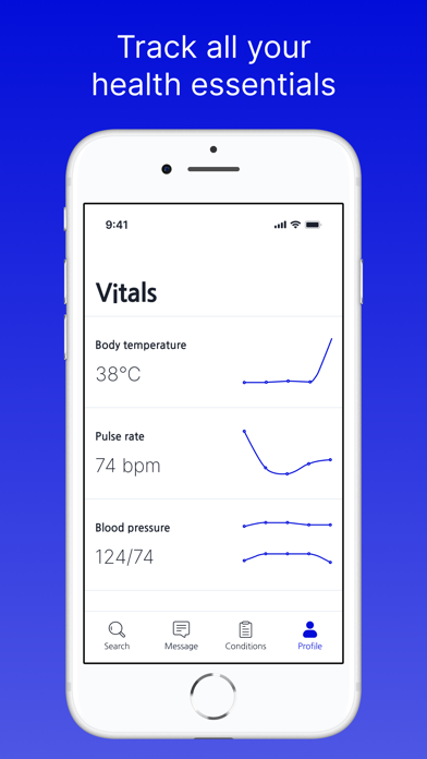 K-DOC Telehealth iPhone screenshot 6 - Medical app