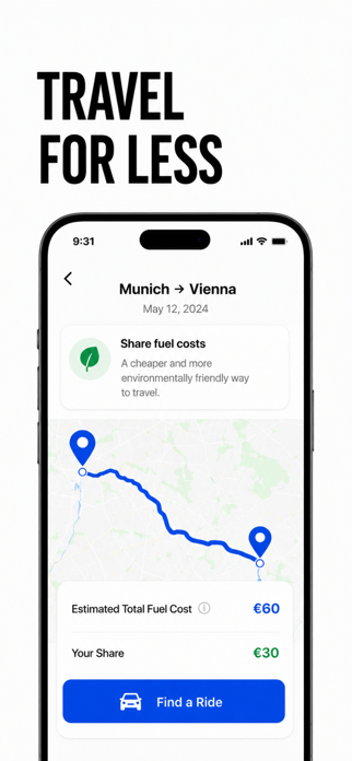Carpool-Ride Sharing - CoolCar Screenshot 4 of 8