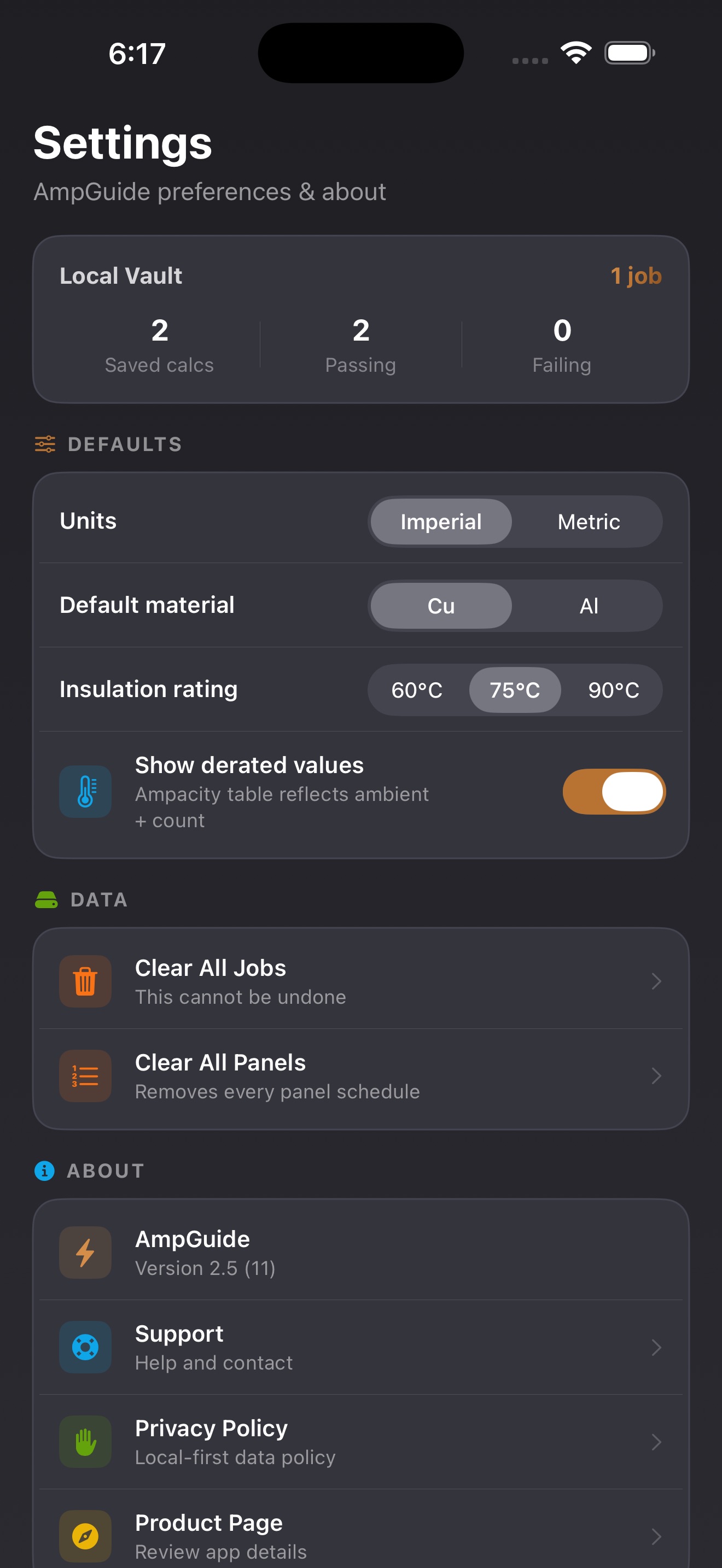 AmpGuide screenshot 5 of 5