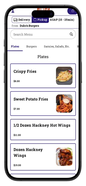 Dukes Burgers screenshot 2