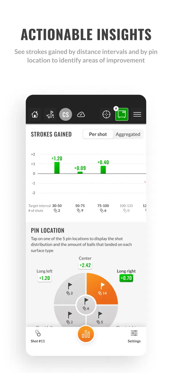 Screenshot #3 pour TrackMan Golf Pro