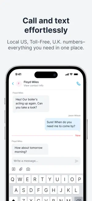 Ring4: Business Phone Number screenshot 2