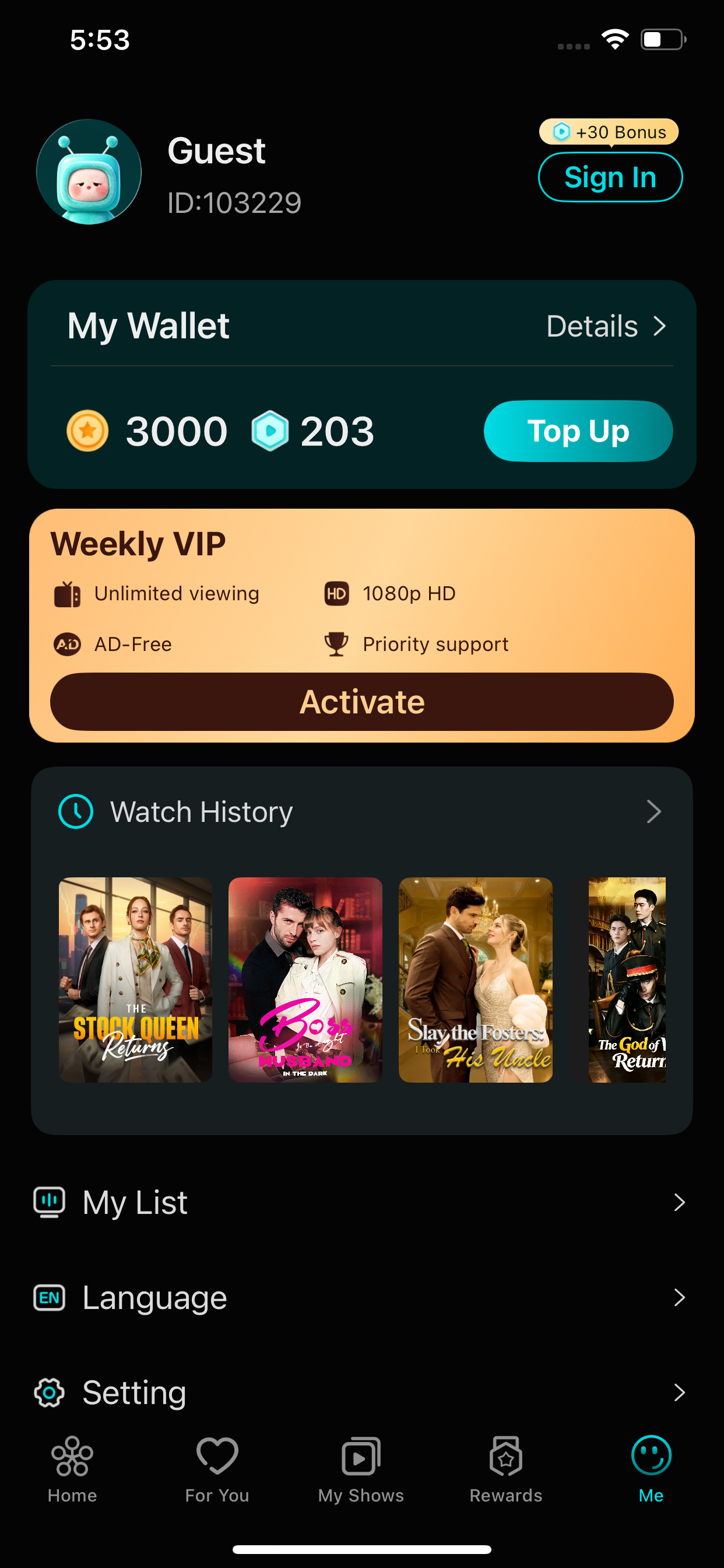 UFlick - Stories in Motion screenshot 4