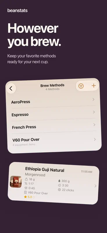 Beanstats - Coffee Tracker screenshot 9 of 9