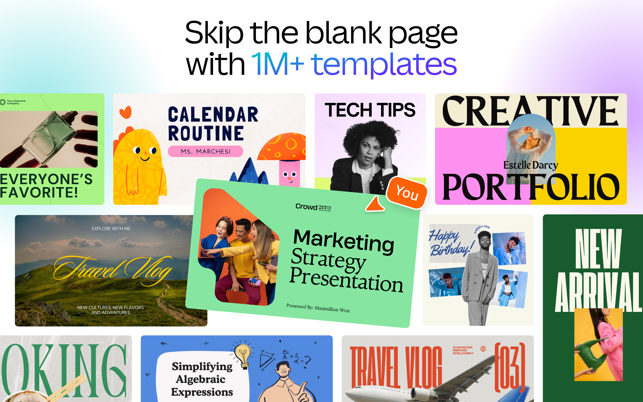 ‎Canva: Design, Photo & Video Screenshot