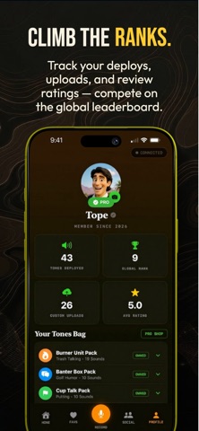 Topes Tones: Golf Soundboard screenshot