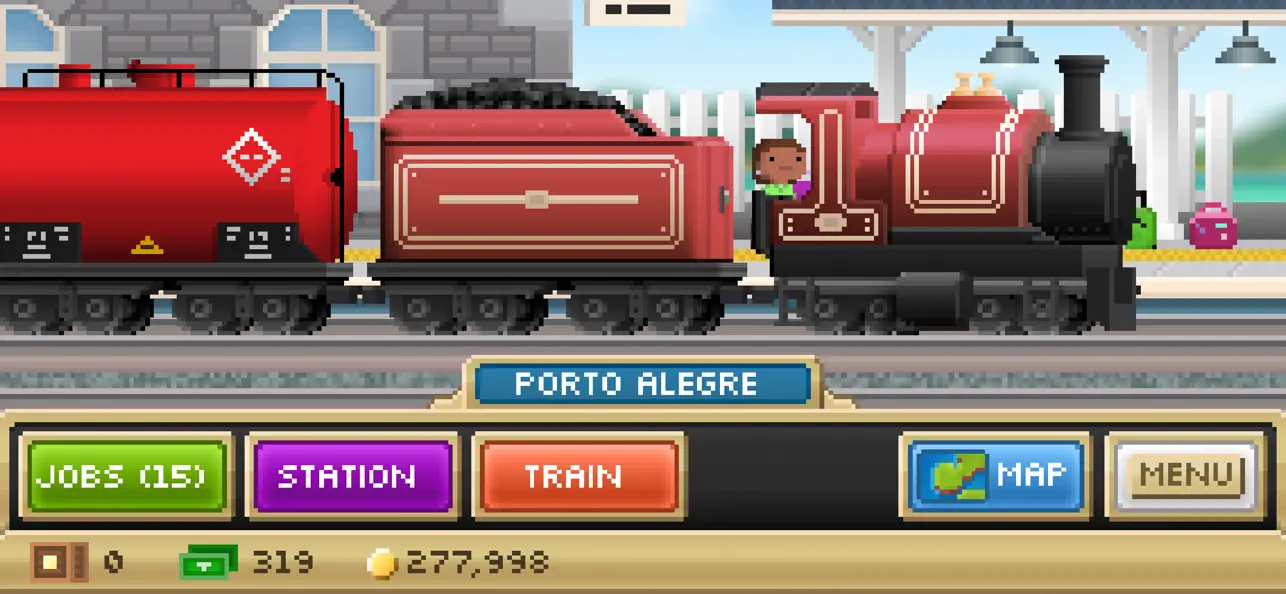 Screenshot #1 pour Pocket Trains: Railroad Tycoon