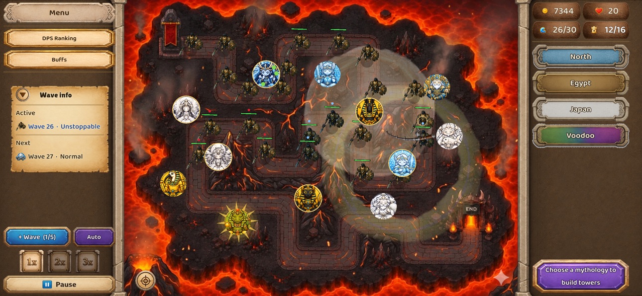 Screenshot 1 of Mythos Defense: Magnara