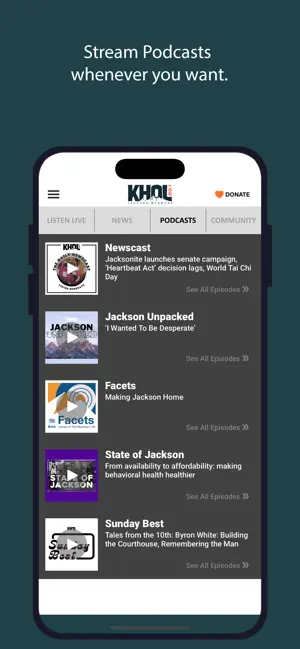 KHOL screenshot 4