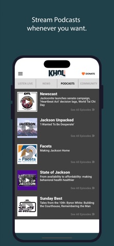 KHOL screenshot