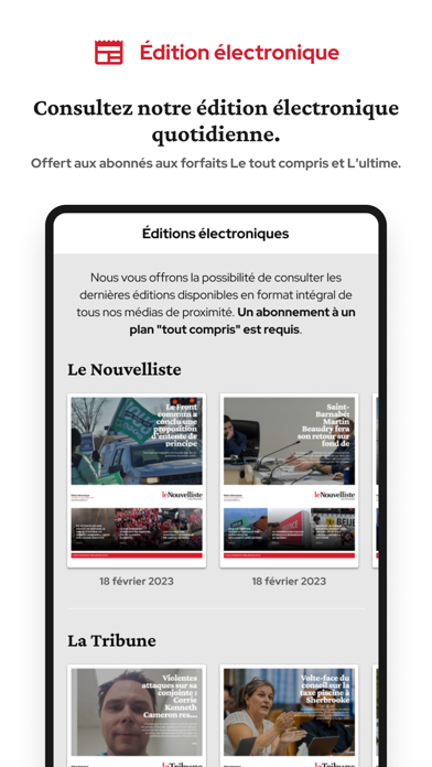 Le Nouvelliste Screenshot 3 - AppWisp.com Le Nouvelliste Screenshot 3 - AppWisp.com
