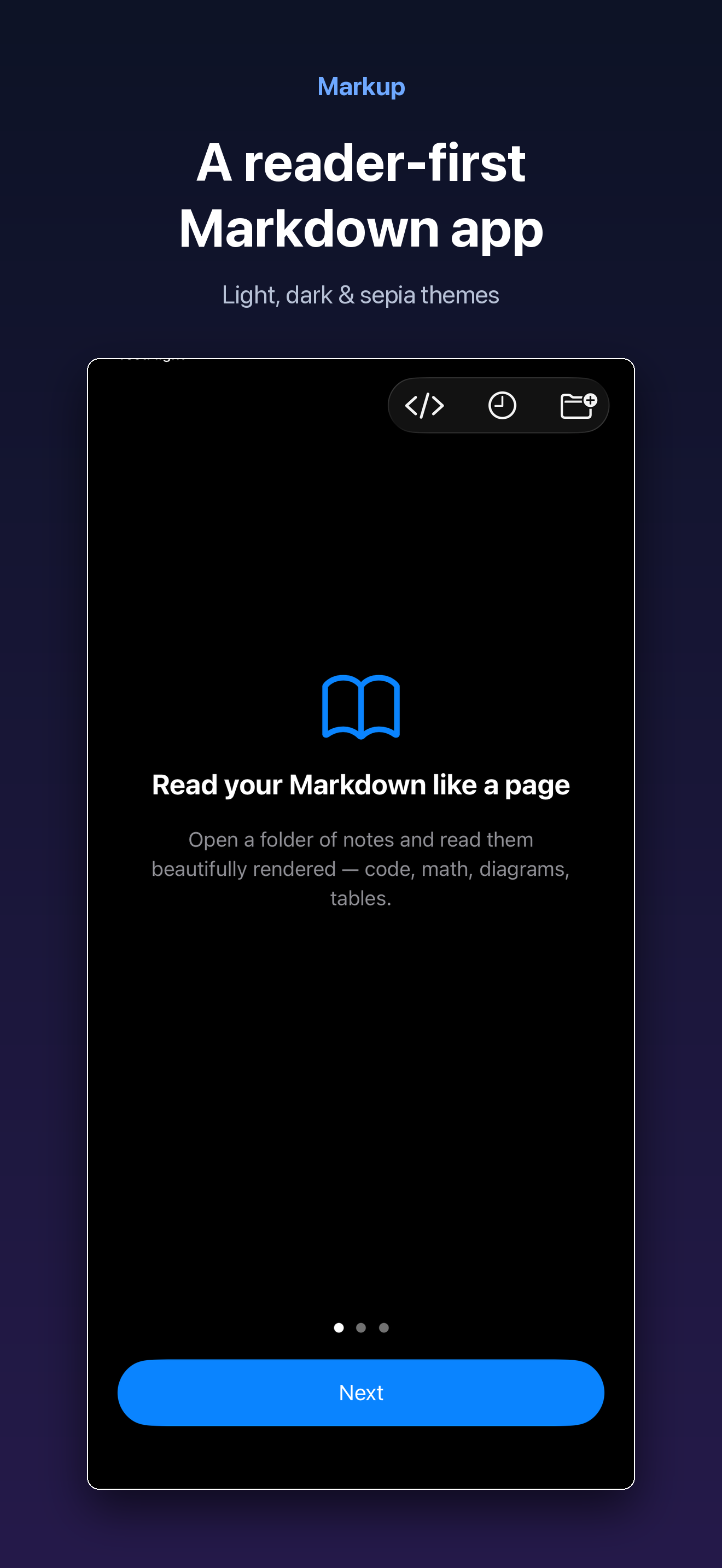 Markup - MD Reader