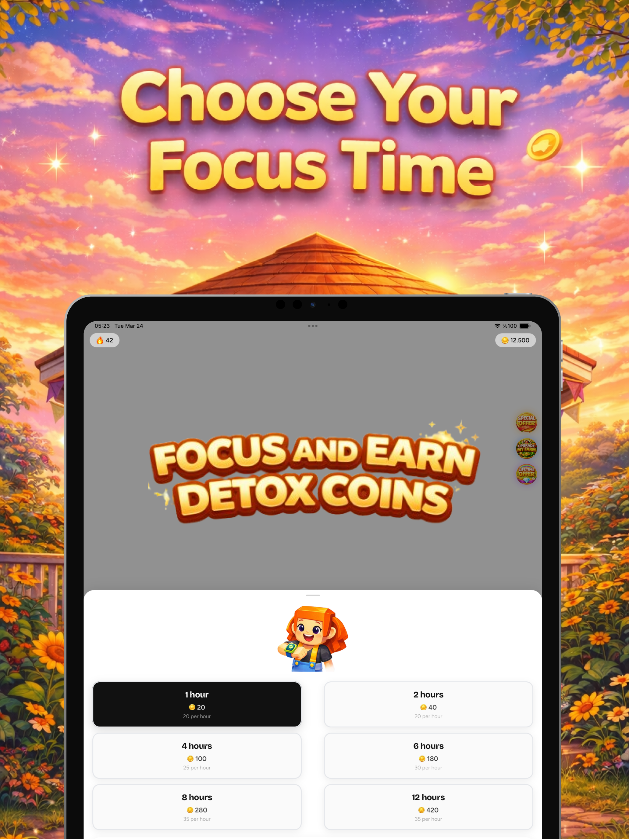 Farmy: Social Media Detox screenshot 11