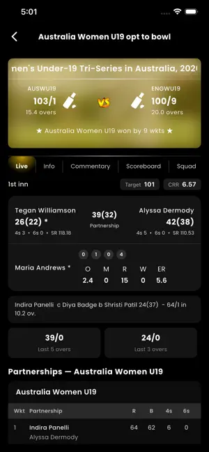 CricZen - Live Cricket screenshot 4
