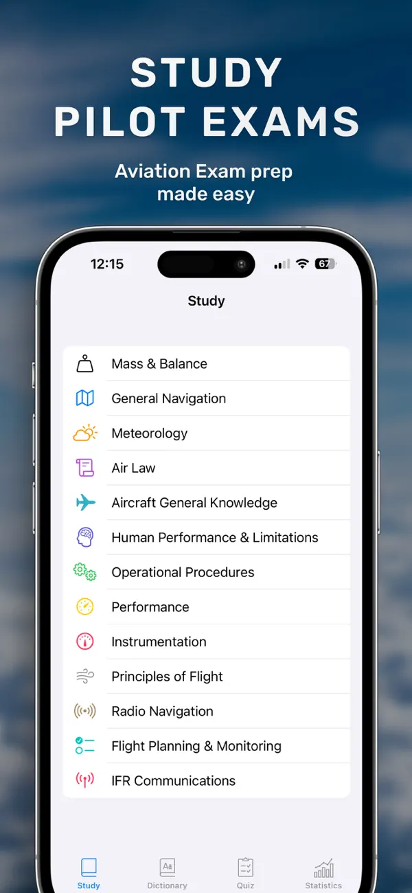 Screenshot #3 pour PPL Quiz - EASA,FAA Training