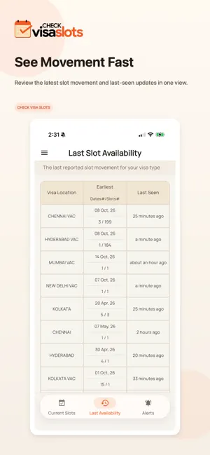 Check US Visa Slots screenshot 2